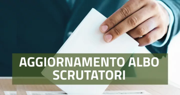 Aggiornamento dell'albo unico comunale degli scrutatori dei seggi elettorali